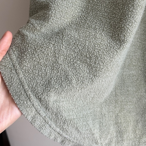 Free People Women’s Ruby Fleece Shirt Jacket, Size XS, Jaded Green - Picture 9 of 16